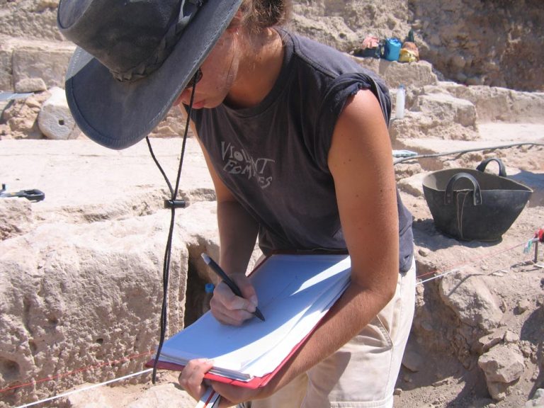 Archaeological planning, Paphos, Cyprus, 2007