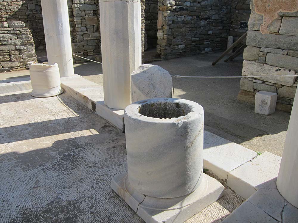 A marble well