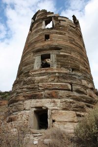 The ruin of the Hellenistic tower at Agios Petros (St Peter's); © AAIA; photo by Ivana Vetta