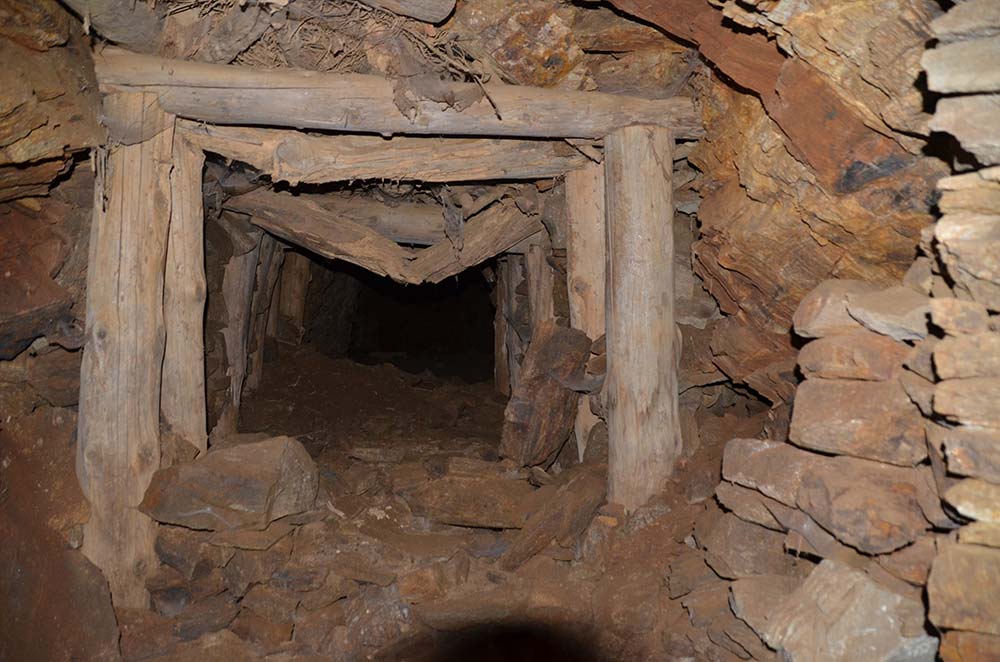 A disused mine shaft