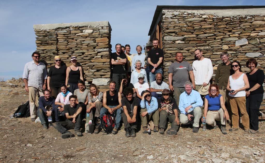 This is the team photo taken in the third week of the 2013 Zagora excavation
