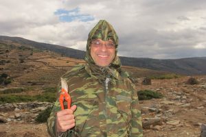 Stavros Paspalas working in Excavation Area 2 in 2013