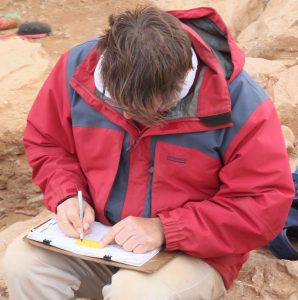 Trench supervisor, Mel Melnyczek